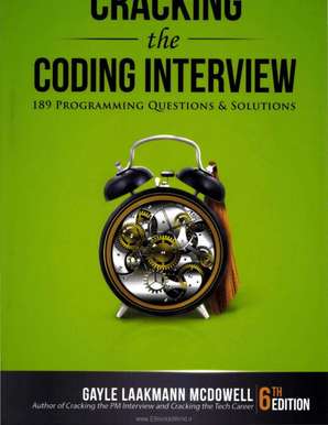 Cracking the Coding Interview: 189 Programming Questions and Solutions, 6th Edition